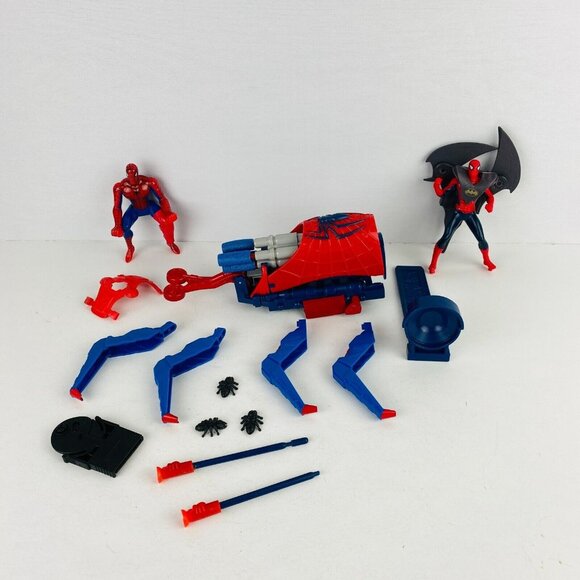 Hasbro Nickelodeon Spiderman Origins Gatling Wrist Dart Blaster & Other Spidey - Picture 1 of 9